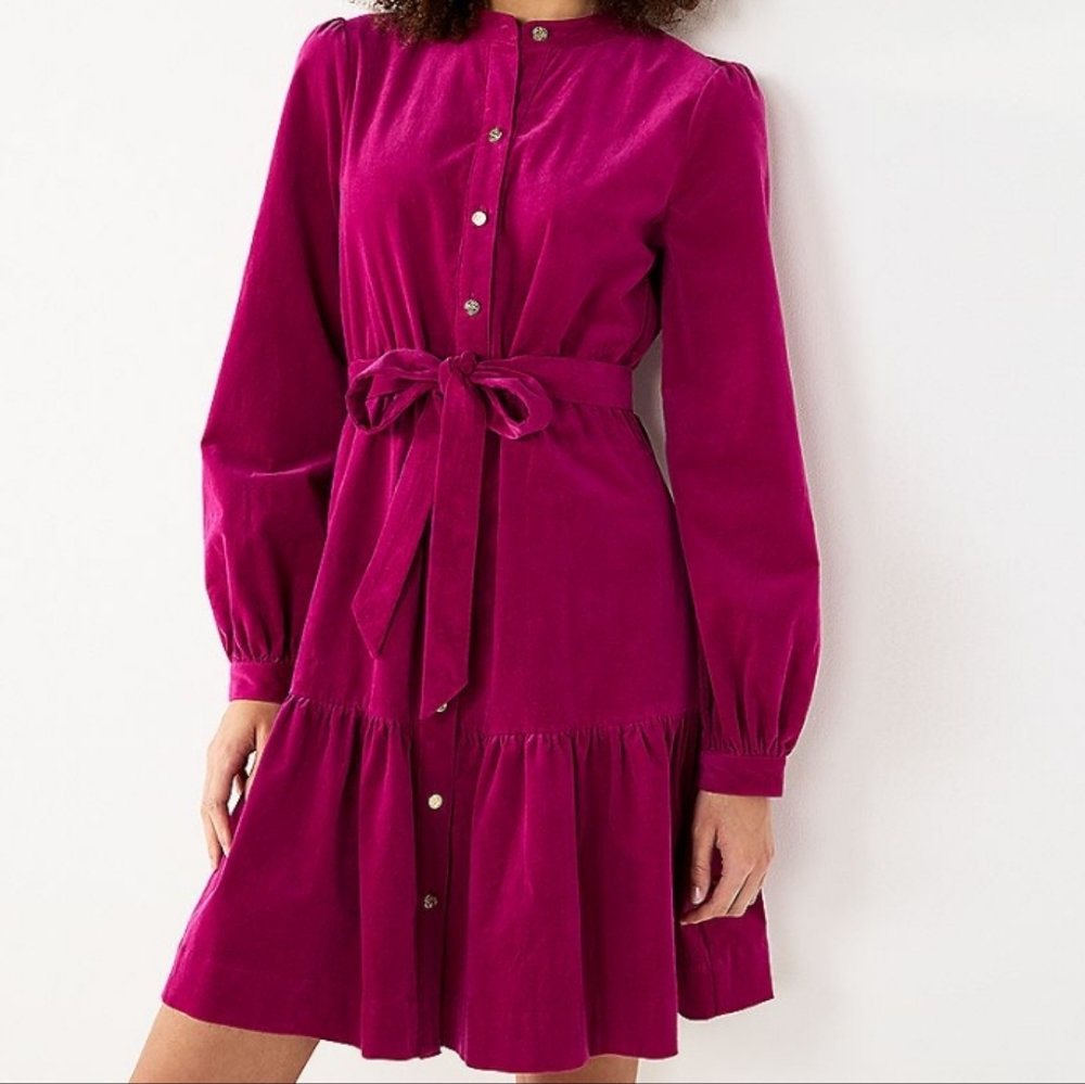 Draper James RSVP Ruffled Mini Shirtdress 💞